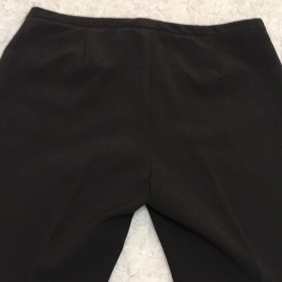 VINCE CAMUTO Black Work Pants Business Casual Trousers. . Size 8 - Picture 5 of 9
